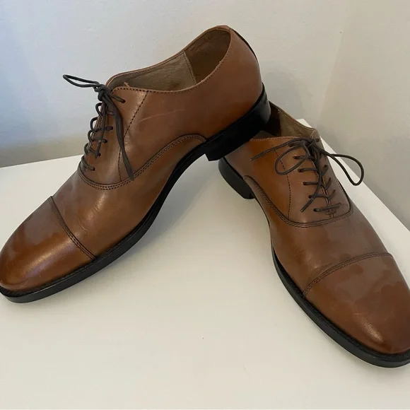 Banana Republic | Shoes | Banana Republic Brown Leather Dress Shoes 95 |  Poshmark